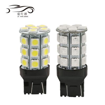 China T25 3156 3157 27SMD 5050 LED Brake Light Bulb For Car Truck DC12V Universal Cool White Warm White Yellow Blue Red White for sale