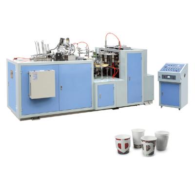 China food & Beverage Factory China Hot Sale Paper Handle Product Making Machinery Disposable Paper Tea Cup Making Machine for sale