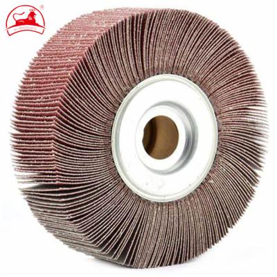 China Efficient Fin Nonwoven Abrasive Stoneware High Top Grinding Wheel for sale