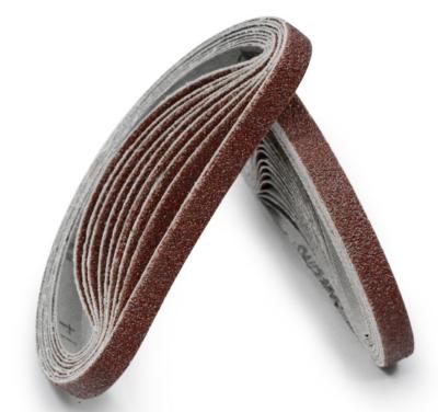 China Custom Polyester Size Aluminum Oxide Sanding Belt For Grinding for sale