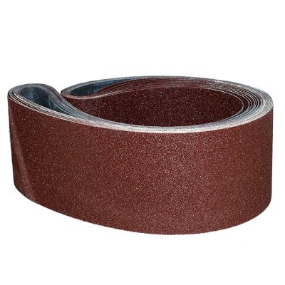 China Polyester Customizing 1400mm Deer Sanding Belt For Metal Polishing for sale