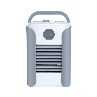 China LW-07 PORTABLE Mini Tabletop Fan Desk Usb Electric Rechargeable Water Air Cooler Fan With Water Mist Fan for sale