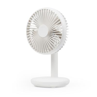 China USB PORTABLE MINI USB Mini Desk Fan with 4 Speed ​​Adjustable Table Fan Rechargeable Battery Operated Personal Fan for Home Office Bedroom Office for sale