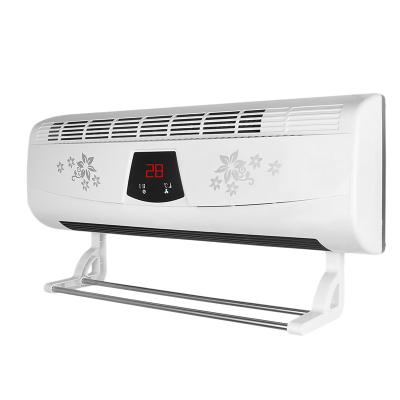 China LWWH-003 Car Wall Installation Heater Fans With Remote Control LED Display for sale