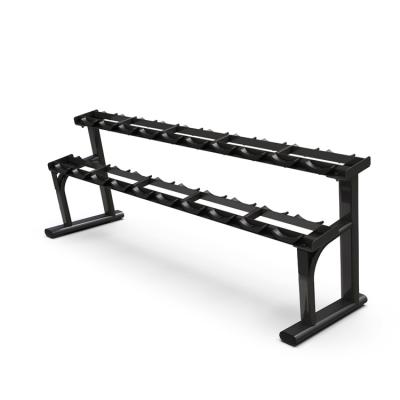 China Wholesale Metal Goods Factory Direct Sales Gym Equipment 2 Tier Dumbbell Rack Good for sale