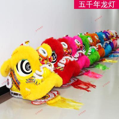 China Chinese Performing Lion Dancing Costume LED Lion Dragon And Lion Dance Sets for sale