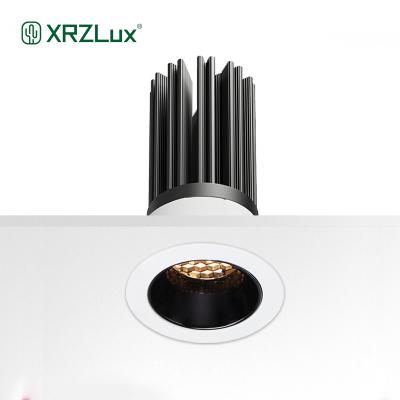 China Modern XRZLux 10W Led Wall Washer Spotlight IP44 Waterproof Recessed Mini Downlight Cutout Size 40mm Ceiling Spotlights Indoor Lighting for sale