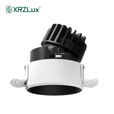 China XRZLux 8W 10W Modern 15W Led COB Recessed Downlight Aluminum Anti-glare Spot Light Recessed LED Ceiling Spotlights for sale