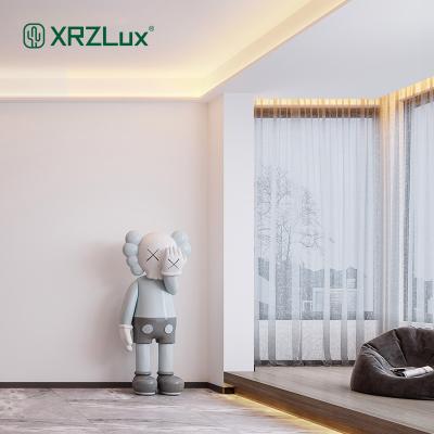 China Embeded XRZLux Aluminum Profiles Lighting 45 Degree Corner Strip Led Linear Aluminum Channel Profile 9.5W/m Led Wall Joint for sale