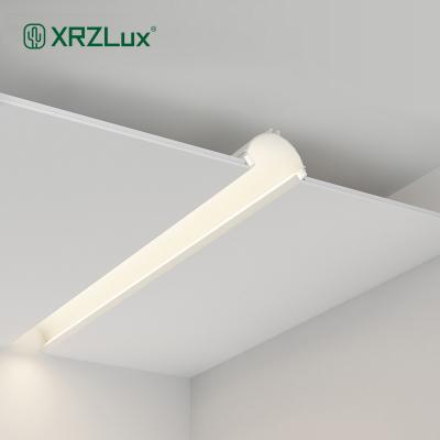 China 14.4W/m Recessed Aluminum Profile Residential/Villa/Foyer XrzLux Led Strip Linear Light Dimmable Led Wall Light Aluminum Home Decor Indoor Lighting for sale