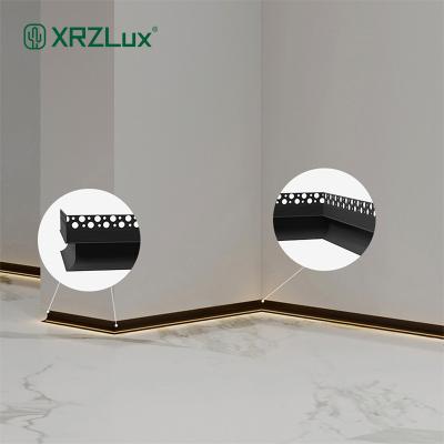 China XRZLux Modern High Quality Decorative LED Curling Board Light With Light Source PC Cover Aluminum Profile Led Linear Light for sale