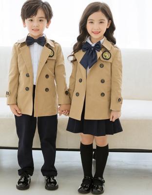 China OEM Custom School Uniform Coat School Uniform Shirt Pants Or Skirt British School Uniform for sale