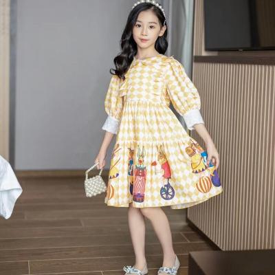 China Anti-wrinkle New Arrival Babies Dress Dress Children Autumn Dress Spring Casual Dress for sale