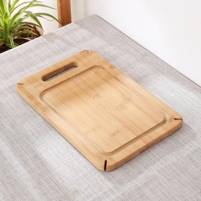 China Viable the most popular block chopper material eco-friendly high quality cut bamboo cutting board for sale