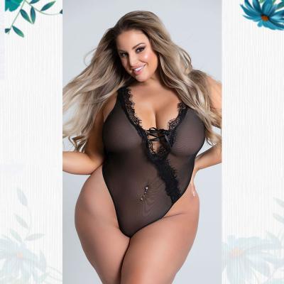 China Size Mesh Sexy Adult Lingerie Adult Lingerie Large Sexy Black Transparent Hot Women Sexy Fat Costumes for sale