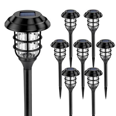 China Waterproof /Solar Energy/8 Pack Adjustable Solar Track Lights Outdoor,Solar Powered Garden Lights,Waterproof Led Path Lights for sale