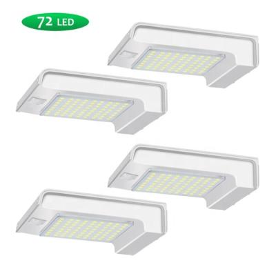 China Security 1PCS 72 LED 2835SMD Flat Panel Security Wall Street Lights Floodlight Solar Outdoor Garden Light Smart Flat Panel Induction for sale