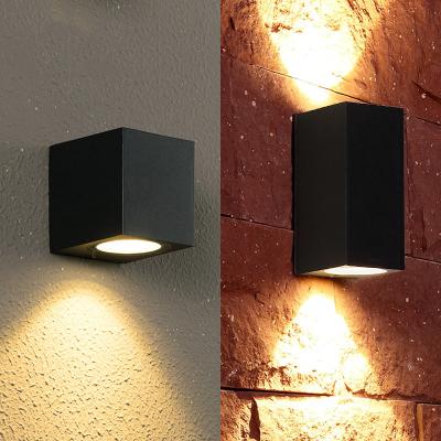 China ROAD Waterproof Indoor Outdoor Led Wall Lights 3W/6W Wall Lamp Garden Lights Modern Porch Light Wall for sale