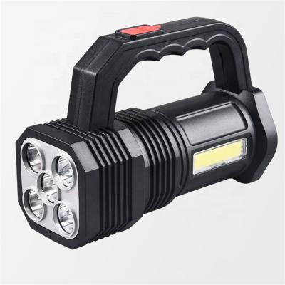 China Rechargeable/Life Waterproof/Portable/Multifunctional 4/5 Lamps USB COB Flashlight LED Multifunctional Flash Light Strong Light Outdoor Portable Rechargeable Flashlights Torch for sale