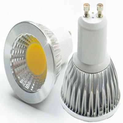 China Modern COB GU10 Lamp LED Spotlight Bulb GU10 Light Dimmable 6W LED GU5.3 for sale