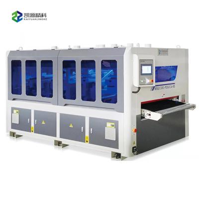 China Building Material Stores Customized Wholesale Automatic Cabinet Furniture Developing Machine Special Shaped Brush Polishing Sanding Machine for sale