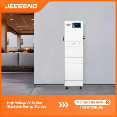 China 15KW 35KWh High Voltage All In One Stackable Energy Storage System  Stackable ESS with Advanced BMS Technolgy for sale