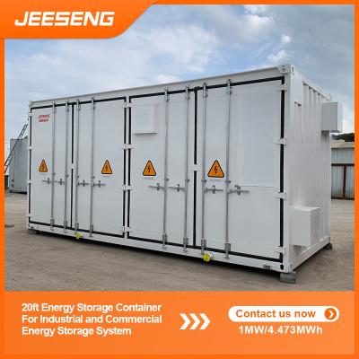 China 1MW/4.473MWh 20ft High-voltage Energy Storage System for sale