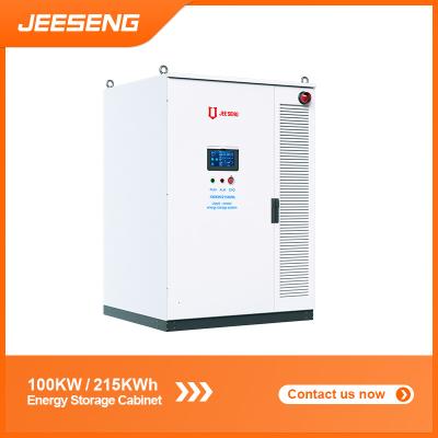 China 100KW 215KWh Liquid cooled Energy Storage Cabinet For Industrial and Commercial Energy Storage System for sale