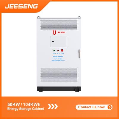 China 50KW 104KWh Liquid cooled Energy Storage Cabinet For Industrial and Commercial Energy Storage System for sale