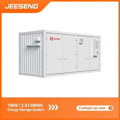 China 1MW/2.613MWh 20ft Container Energy Storage System for sale