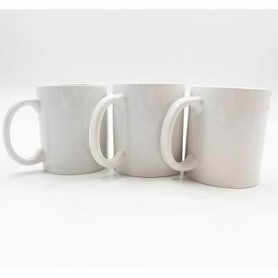 China 11oz Sublimation DIY Mug Viable Empty White Mug for sale