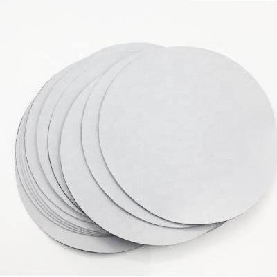 China 100% Eco-friendly Sublimation Rubber Mouse Pads White Mouse Pads Round for sale