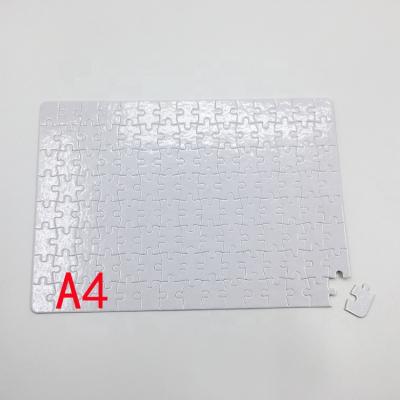 China Eco - Friendly Sublimation Blank A4 Puzzle 120 Pieces for sale