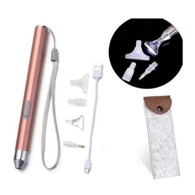 China Modern LED Diamond Painting Drill Pen, USB Rechargeable Ignition Dot Drill Pen, DIY Accessory Bundles Dot Painting Cross Tools for sale