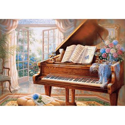 China Factory Outlet Best Price Modern Wholesale Piano Canvas Diamond Paintings for sale