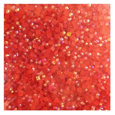 China Yiwu Yuhui DMC classic color ab square diamond beads diamond painting beads shinny bright accessories of diamond beads for sale