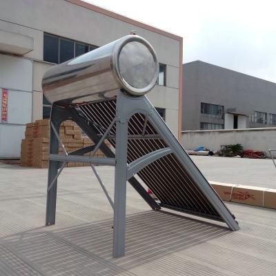 Cina heat pipe pressure vacuum tube solar water heater in vendita