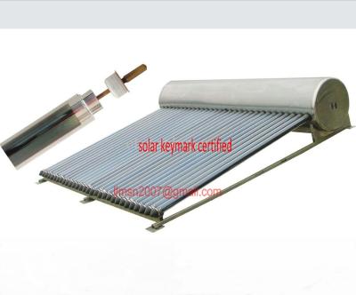 China Integrative heat pipe pressure solar water heater for sale