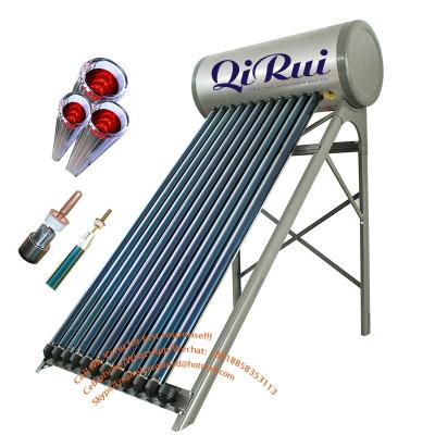 China Solar Keymark EN12976 Certified Closed Loop Heat Pipe Integrated High Pressure Geyser Solar Water Heater for sale