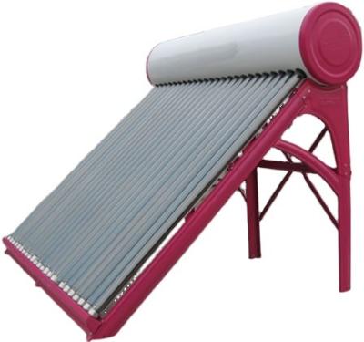 China CE certified 2021 factory low price non pressure solar water heater for sale