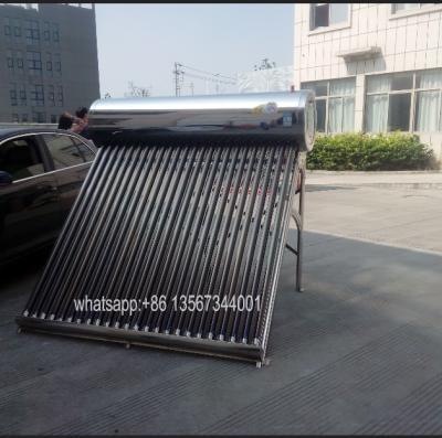 China factory hot sales stainless steel solar water heater with low price à venda