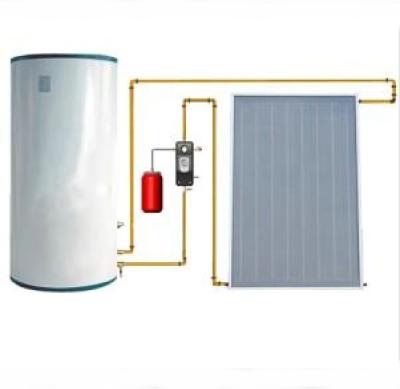 中国 solar keymark certified split pressurized solar water heater 販売のため