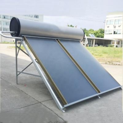 China 2021 China factory cheap price flat plate solar water heater 250 liters for sale