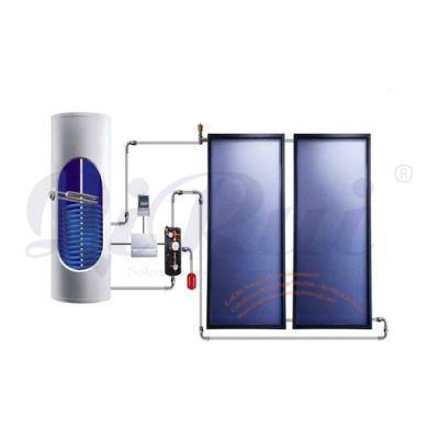 China 100liter 150liter 200liter 300liter 500liter flat plate split Pressurized solar water heater system for sale