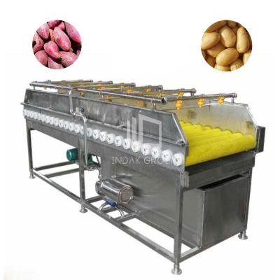 China 3kw Fruit and Vegetable Stainless Steel Washing Machine Cleaning Tablets for Oyster Cleaning for sale