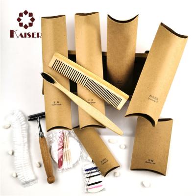 China 5 Star Luxury Eco Friendly Disposable Hotel Bathroom Biodegradable Hotel Amenities for sale