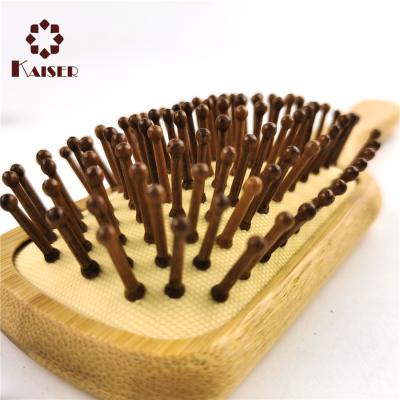 China High Quality Custom Made Mini Logo Wooden Not Static Natural Peach Baby Wooden Comb for sale