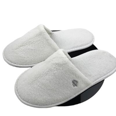 China Hotel Disposable Coral Fleece Fashion Indoor Slippers for sale