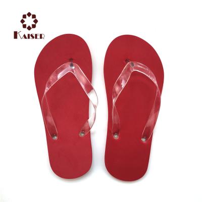 China Cute Ladies Flip Flops (Factory Direct Sales) Flip Flops With EVA Foam Material For Beach Use for sale