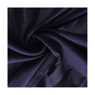 China Stretch Keepwin 65gsm 100% 2*2 DTY poly diamond mesh fabric sports cover up fabric lining fabric for sale